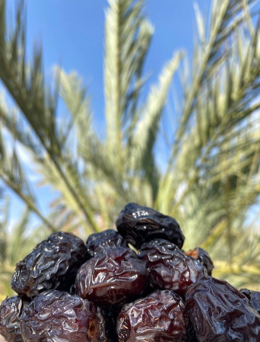 500g (1.1LBs) Premium Organic Whole Ajwa Dates from Madinah 100% Natural, Nutritional Properties, Dried Fruit, Sweet and Chewy