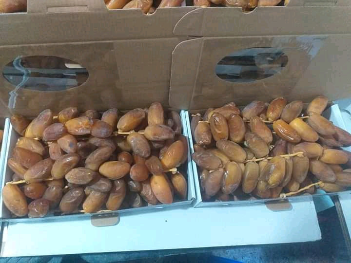 2 LBs. Deglet Noor Dates from Algeria 100% Natural, Nutritional Properties, Sun-Dried Fruit, Translucent Color and Elegant Shape